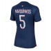 Maillot de foot Paris Saint-Germain Marquinhos #5 Domicile vêtements Femmes 2023-24 Manches Courtes